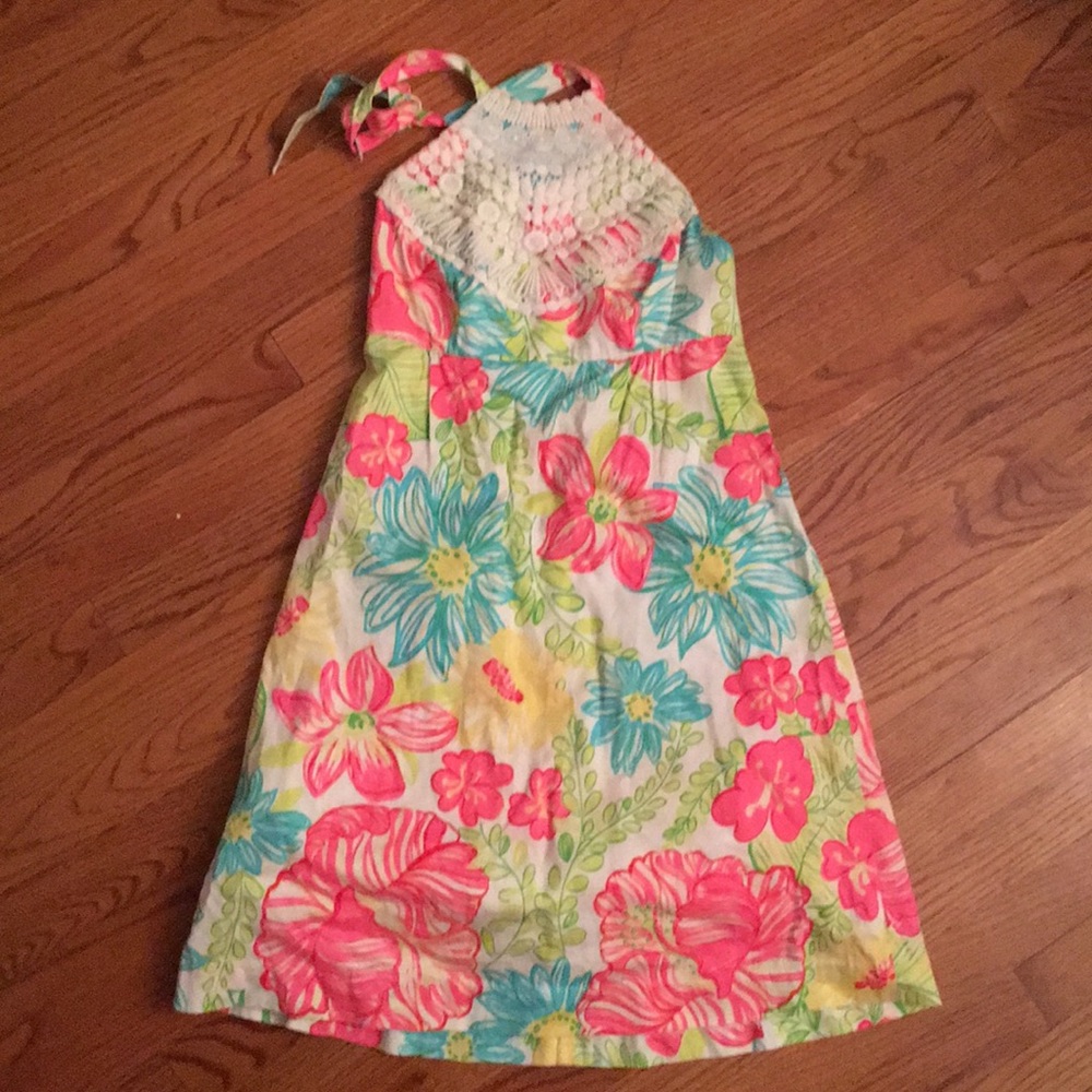 Lilly Pulitzer vguc boca Chica halter dress 2